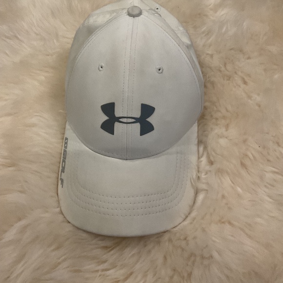 Under Armour White Golf Hat - Picture 1 of 7